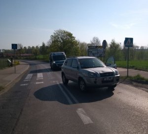 Pojazd uczestniczący w zdarzeniu drogowym oraz radiowóz