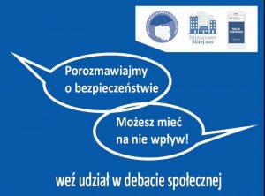 zajawka- plakat dotyczący debat społecznych