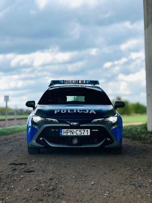 Polcyjny radiowóz