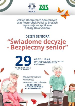 Plakat zapraszający na spotkanie