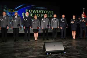 Zdjęcia z powiatowych obchodów święta Policji